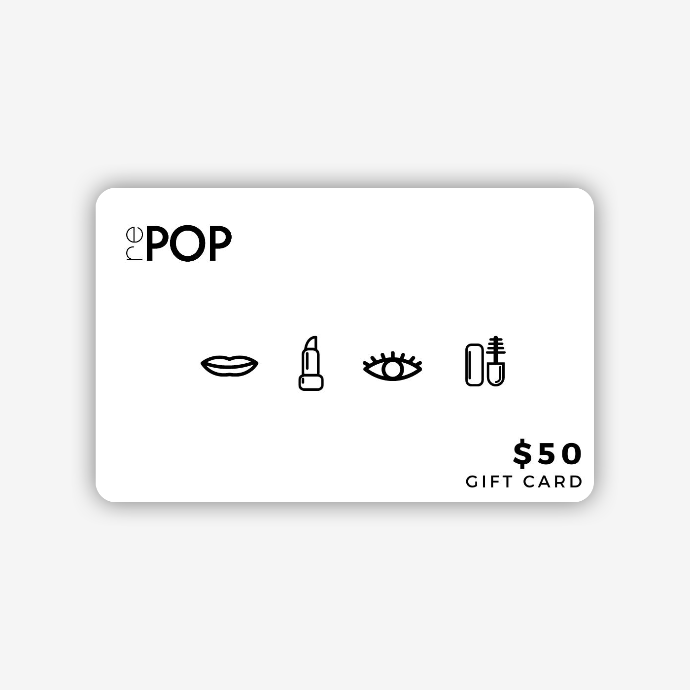 rePOP Cosmetics Gift Card